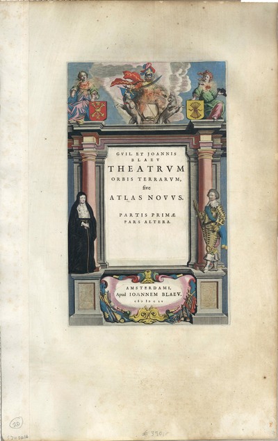 „Theatrum Orbis Terrarum, / sive / Atlas Novus / Partis Primae Pars Altera.”